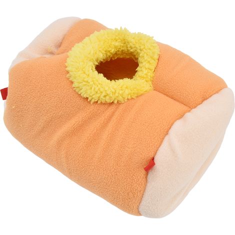 Nid suspendu mini pliable et chaud pour oiseaux, hamsters, ours dorés, perroquets et hérissons. Nid épais et épais. (1/5)