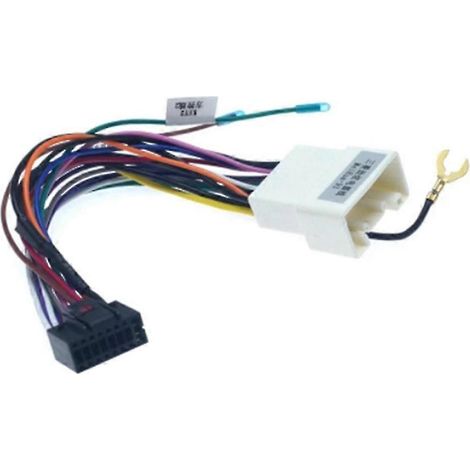 Faisceau de câblage adaptateur 16 broches pour autoradio (1 pièce), compatible avec la version -Ex ASX. (1/5)