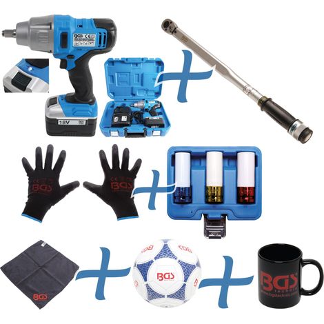 BGS Kit de service pour changement de roue 7 pièces - 9927 (1/3)