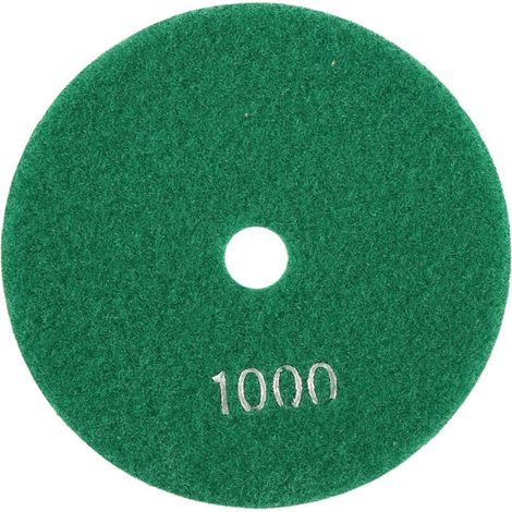 Dischi lamellari, 5" pollici 125 mm, dischi diamantati per lucidatura a umido, dischi abrasivi per granito, cemento e marmo (1000 pezzi) -Crezuo