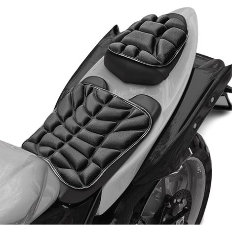 Cojín de asiento de motocicleta para K.TM RC 125, cojín de aire que absorbe los golpes, protector ergonómico transpirable antideslizante (1/5)