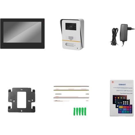 Video-Türsprechanlage, 1080P Auflösung, WiFi-Konnektivität, 703HB-302 (1/2)