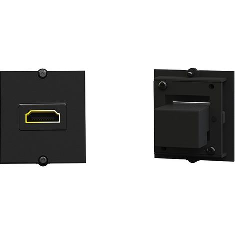 BACHMANN Rahmen HDMI Buchse Buchse 90°, 917.146