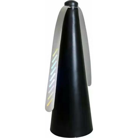 Lot de 2Ventilateur Anti-Mouche,Anti-moustiques sans Utiliser de Produits Chimiques, noir，8.28.224cm (1/5)