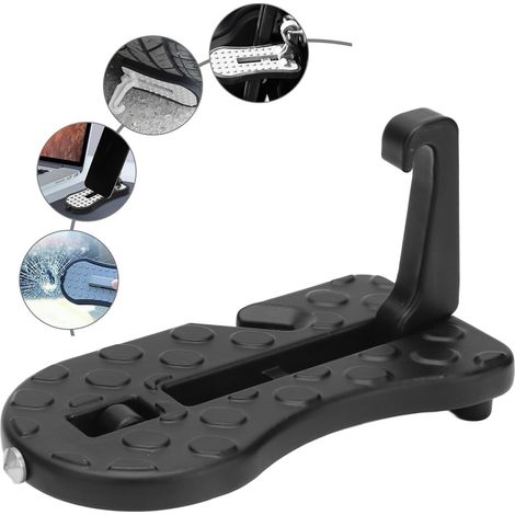 Universelles Türschwellenschloss für Falttüren, Mini-Fußpedal, Sicherheitshammer aus Aluminiumlegierung (1/5)