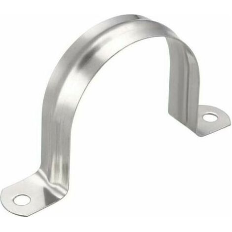 15 PCS 60 mm 304 Colliers de serrage en acier inoxydable Colliers de serrage en forme de U pour colliers de fixation de tuyaux, conduits et câbles Colliers de serrage pour rack de tuyaux en aci (1/5)