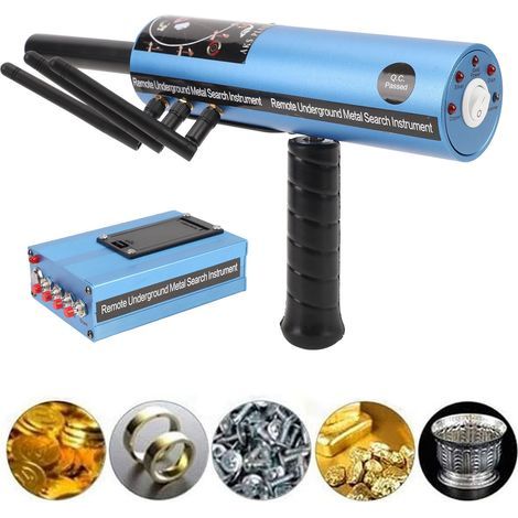 Metal Detector 30m Depth – 6 Antennas, 1200m Range, Sensitive for Gold and Silver (1/5)