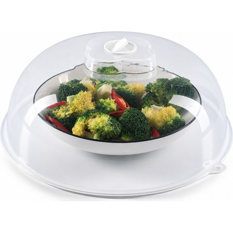 couvercle alimentaire réutilisable transparent en plastique