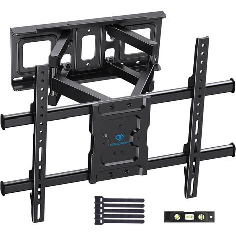 TV Wandhalterung schwenkbar neigbar für 37-85 Zoll Fernseher bis 60kg, VESA 600x400 (1/5)