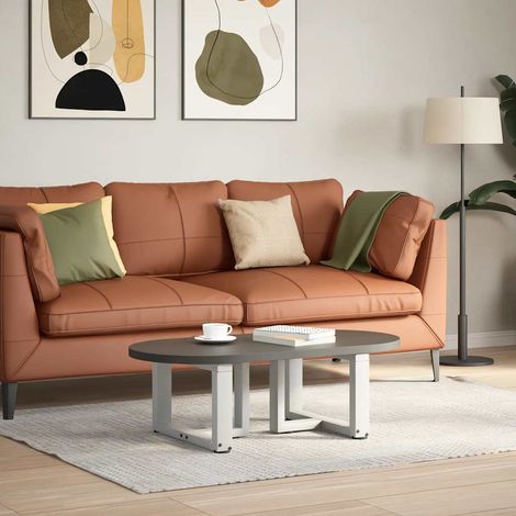 Maison Exclusive - Couchtischbeine T-Form 2 Stk. Weiß 40x25x(30-3