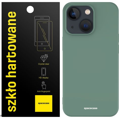 Matte Silikonhülle für iPhone 13 + Glas (1/5)