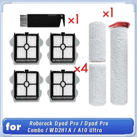 Brosse principale et filtres pour aspirateur Roborock Dyad Pro / Dyad Pro Combo / WD2H1A / A10 Ultra (1/5)