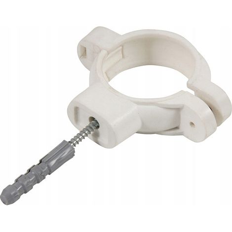 Fascetta stringitubo in plastica Tycner 32 mm bianca 188/K (1/2)