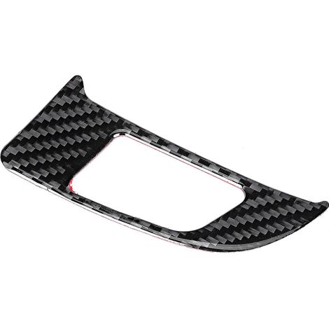 Carbon Fiber Center Console Warning Light Button Trim Decoration Compatible with Audi Q5 SQ5 8R 2009-2017 (1/3)