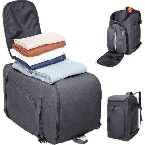 Sac à chaussures de ski sous vide 60L dos multifonctionnel portable pour le en extérieur (1/5)
