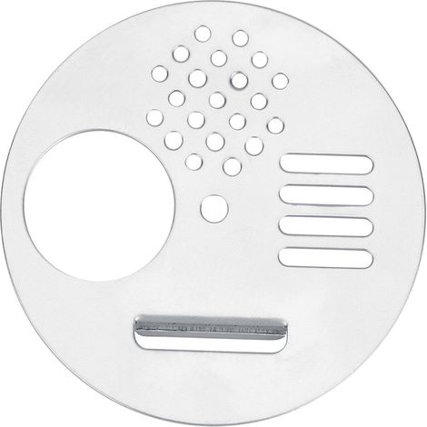 Lot de 5 portes de nid d'abeille rondes en acier inoxydable avec aération et outils d'apiculture (1/5)