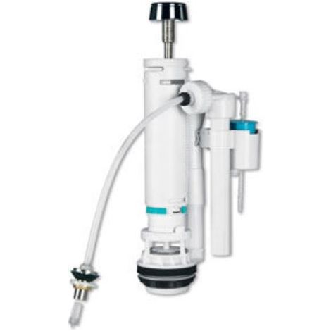 IDROVALENCIA SET COMPLETO GRIFO DUAL + DESCARGADOR WC CISTE BAJA