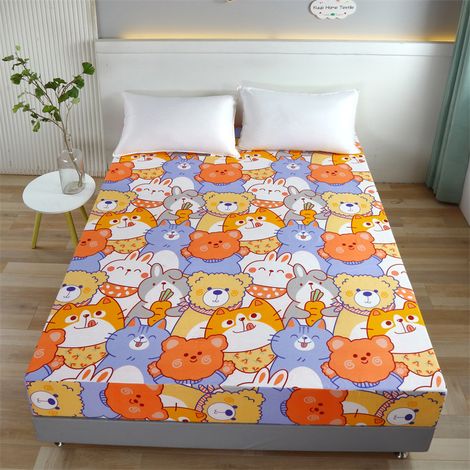 Drap-housse 120 x 200 x 30 cm – Drap de lit en microfibre de qualité supérieure – Ultra-doux, pour une expérience hôtelière luxueuse – Poches profondes – Durable et résistant (1/2)