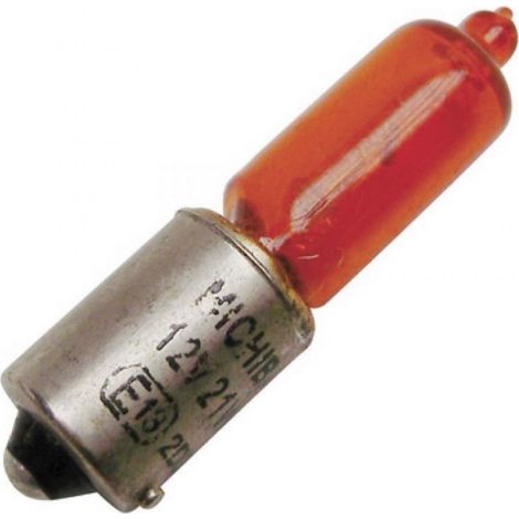 Ampoule TNT pour moto BAU9S 12V 21W longue décalé x1 Neuf (1/2)