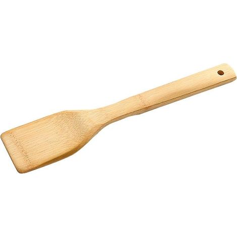 Pelle en bois, casserole antiadhésive, cuisine domestique haute température, pelle en bambou, pelle à long manche (1/5)