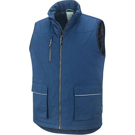 GILET DA LAVORO "MONTREAUX" BLU TAGLIA M