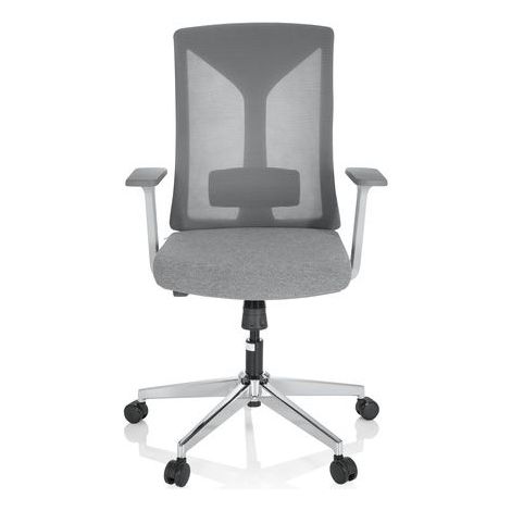 Siège de bureau / Siège pivotant HALIFAX Tissu / Tissu maille gris hjh OFFICE