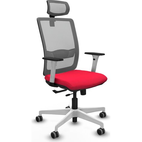 Piqueras y Crespo Bürostuhl Rot Ergonomisch (1/3)
