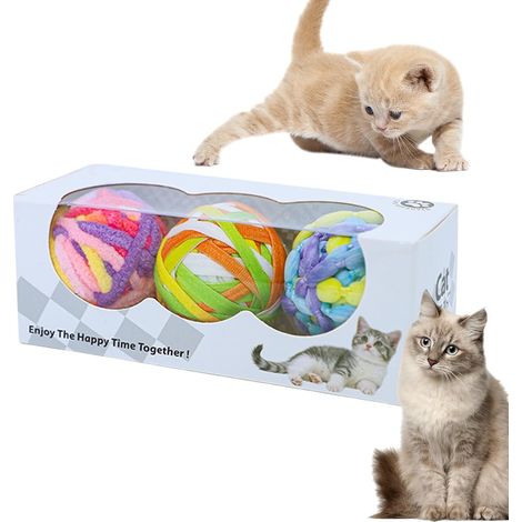 Jouet Balle pour Chat - Jouet À Mâcher pour Chat Boules (1/5)