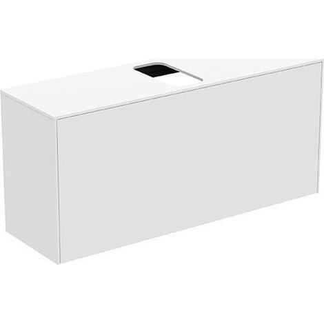 Ideal Standard Plan de toilette Conca sans découpe TF020Y1, 1202x373mm Weiß, TF020Y1