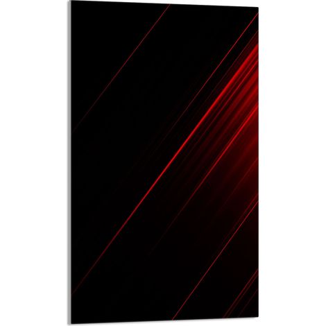Tabla de cortar de vidrio 30x52 negra (1/5)