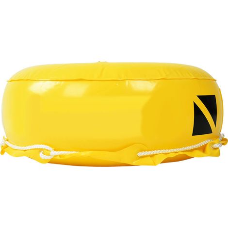 Bouée de marquage de surface pour plongée sous-marine, apnée, flotteur gonflable jaune (jaune) (1/5)