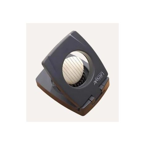 FPLUS cortahuevos plastico , El Cortador de Huevos con Doble corte es un utensilio esencial en tu cocina. Este cortador, de plástico resistente y color gris, te permite cortar tus