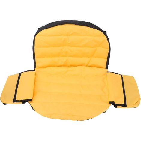 Housse de siège de tondeuse à gazon Diydeg, protection de siège robuste en tissu Oxford avec poches de rangement, housse de siège de tracteur imperméable, 32 à 36 cm (1/5)