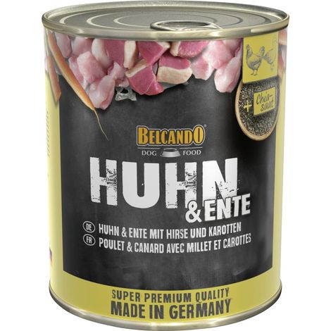 Belcando Hundenassfutter Adult 800 g Huhn & Ente Nassfutter