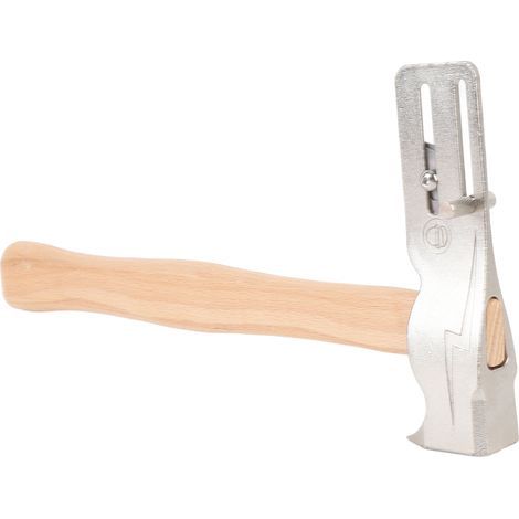 Marteau de couvreur magnétique à manche ergonomique multifonctionnel et hache de couvreur pour la construction et la réparation de toitures