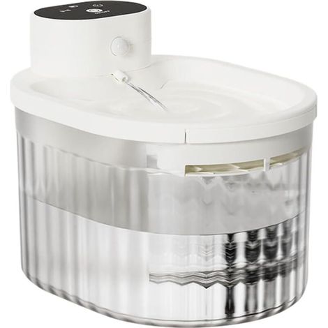 Fontaine À Eau pour Chat - 3L Distributeur Automatique Rechargeable avec
