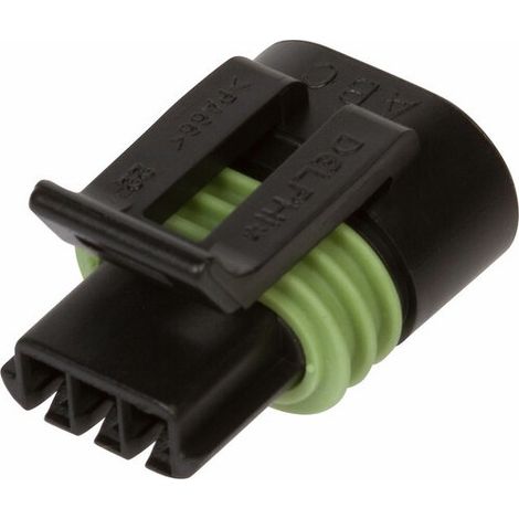 Connettore Metri-Pack 150.2 porta femmina 3 Vie Nero