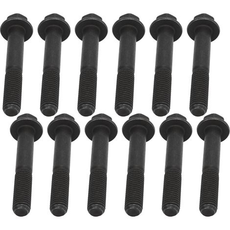 12 Écrous de collecteur d'échappement 3944593 Goujons de tube d'échappement vers culasse Remplacement pour Dodge Ram (1/5)