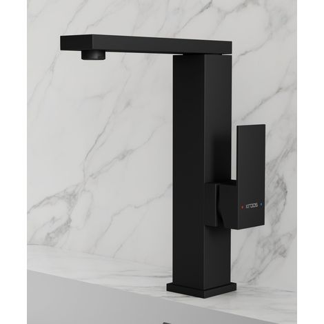Rubinetto miscelatore lavello nero - Sirius