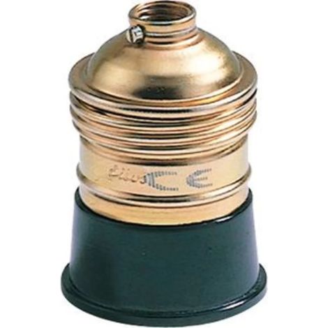 Lebenoid E27 in acciaio M11 portalampada in ottone 70W