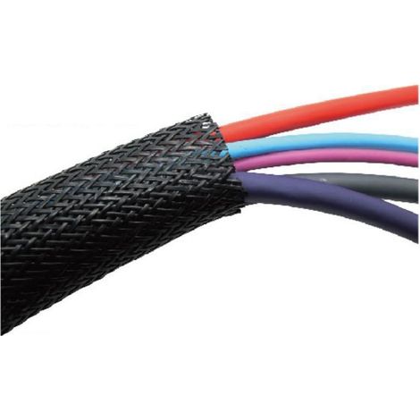 Micro-connect CABLESLEEVE030-50B manguito para cables negro 3 cm 5 m