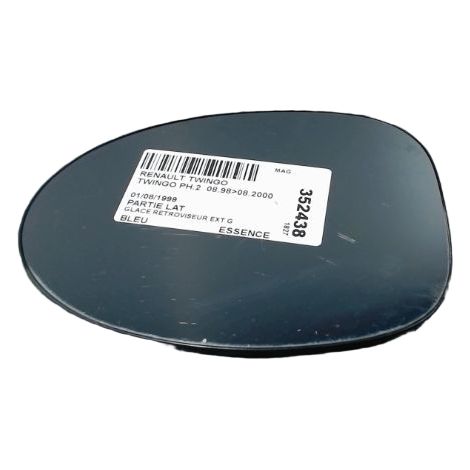 [PRODUIT D'OCCASION] Glace Retroviseur Exterieur G RENAULT Twingo Ph.2  98-2000 ♻️ Ref Oe. 7701049083 - Garantie à vie (1/3)