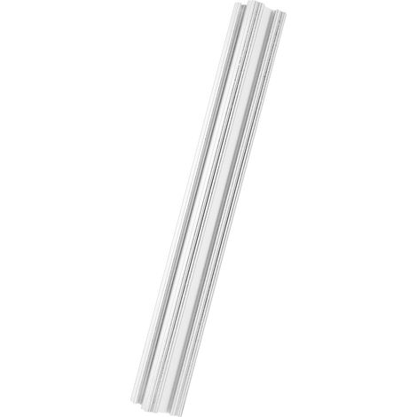 Profilé en aluminium à rainure en T 24 x 24 x 240 mm pour rail linéaire, quincaillerie anodisée (1/5)