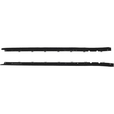 Balais de porte extérieurs pour vitres latérales conducteur et passager, réduction de bruit, joints de fenêtre 845680 31874051, anti-vent et étanches, paire de calandres. (1/3)