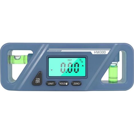3 en 1 inclinomètre Niveau à Bulle numérique rapporteur numérique magnétique Niveau à Bulle Multifonction avec écran LCD (1/5)