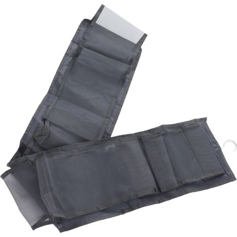 Mehrlagiger, dicker Kleidersack aus Nylon zum Aufhängen, leicht zugänglich und waschbar, für Socken, Hosen und Kleider. (1/5)