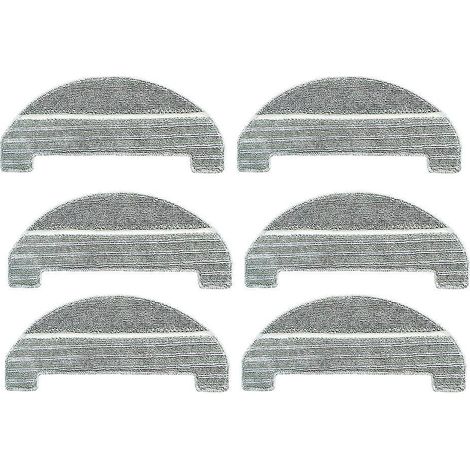 6er-Pack Ersatz-Wischmopptücher für Proscenic M8 Pro Wischroboter (1/4)