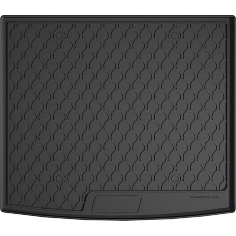 Vasca baule su misura in gomma sintetica - compatibile per  Audi Q3 (01/1907/25) baule alto