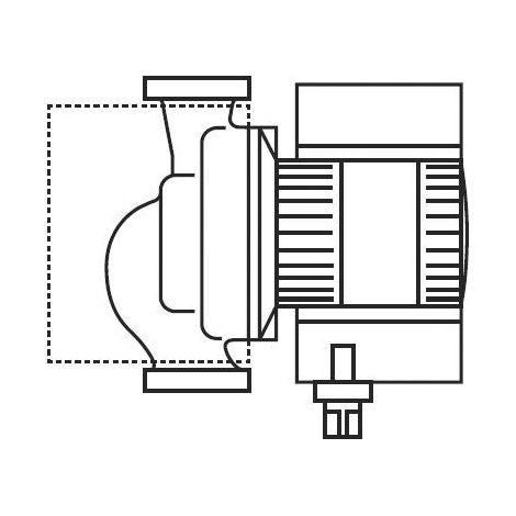 Vaillant Pompa di circolazione ad alta efficienza per circuito caldaia per VKK 806/3, VKK 1206/3, V., 0020180027