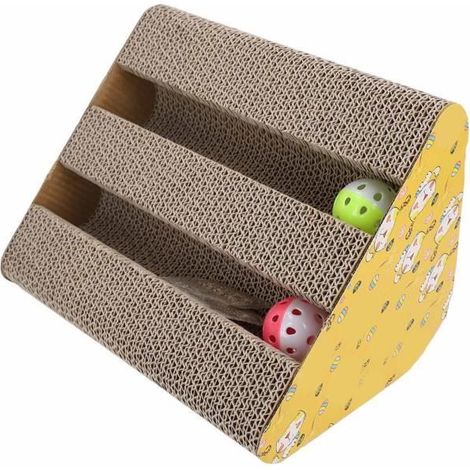 Vvikizy Grattoir Carton pour Chat Résistant aux Griffures Mobilier (1/4)